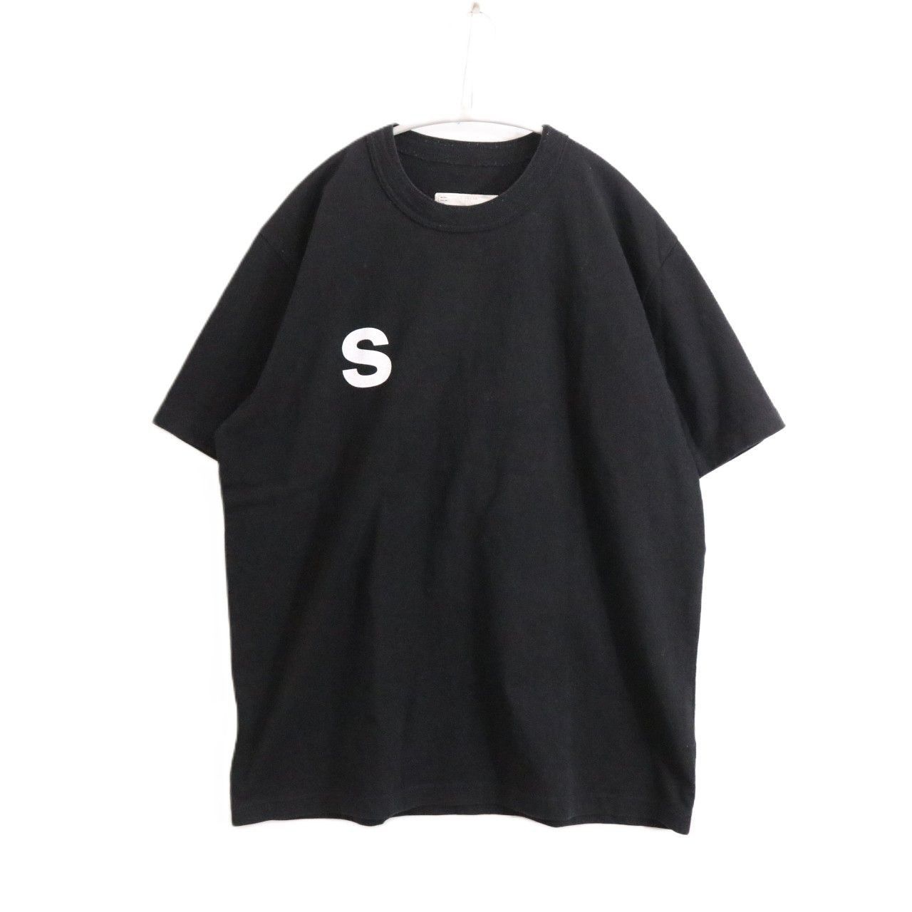 【中古A】sacai サカイ 3 メンズ 半袖Tシャツ 23ss Aoyama Exclusive T-Shirt 22-0353S 黒 中古A 古着