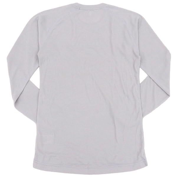 モンベル アンダーウェア メンズ インナー ジオライン L.W.ラウンドネックシャツ 1107732 ライトグレー LGY S