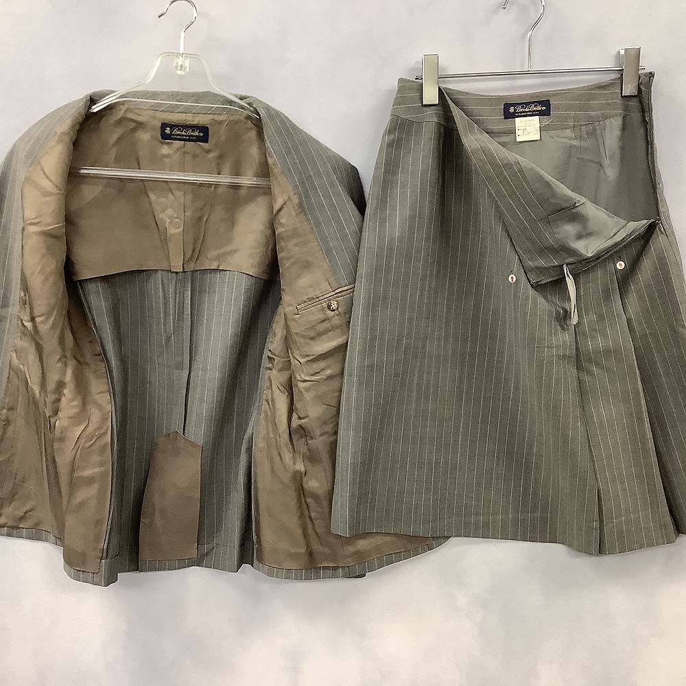 ちーたけ様 新品 ブルックスブラザーズ セットアップ ジャケットスカートスーツ ちーたけ様 新品 ブルックスブラザーズ セットアップ ジャケット