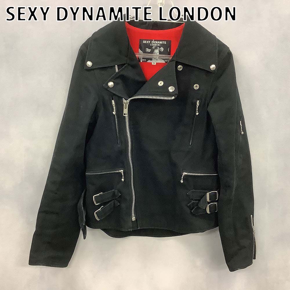 セクシーダイナマイトロンドン　ライダース　羊革　中古 SEXY DYNAMITE LONDON セクシーダイナマイトロンドン ライダース