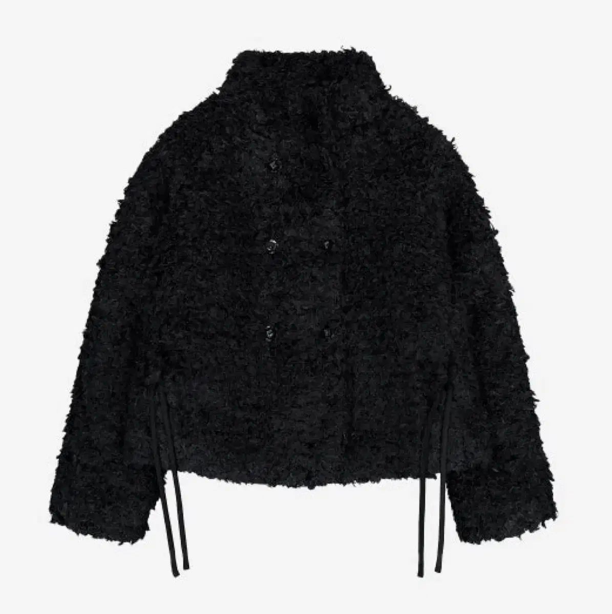 Coyseio コイセイオ ヘアリー ファージャケット ブラック