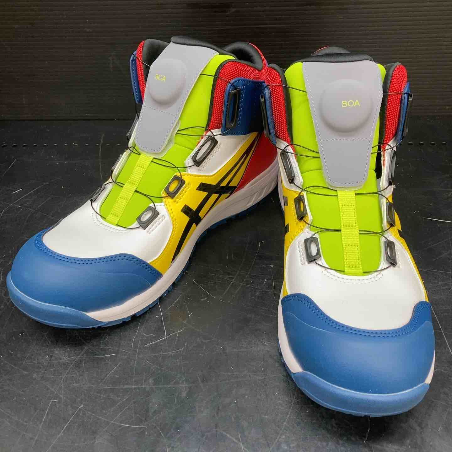 アシックス asics 安全靴 WINJOB CP 304 WIDE サイズ26 5 104 ホワイト ブラック