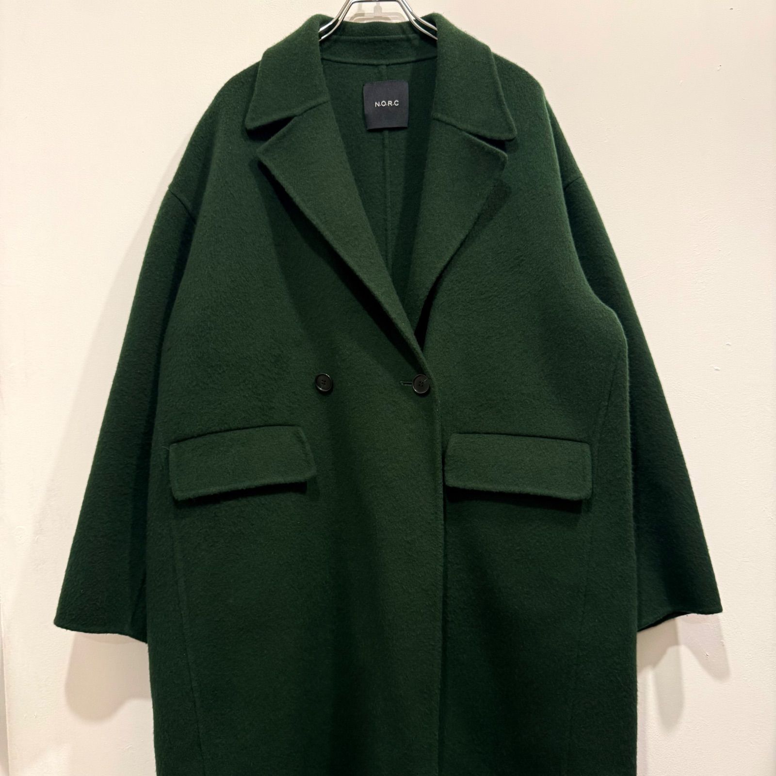 NORC ダブルブレストロングリバーコート ダブルロングリバーコート N.O.R.C｜クロスプラス公式通販サイト