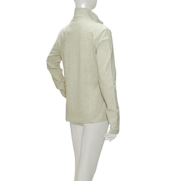 シェルボ CHERVO レディース 秋冬 保温 断熱 ストレッチ 微起毛ハーフジップ長袖シャツ サイズ44 032 27113 ch ティー シャツ 