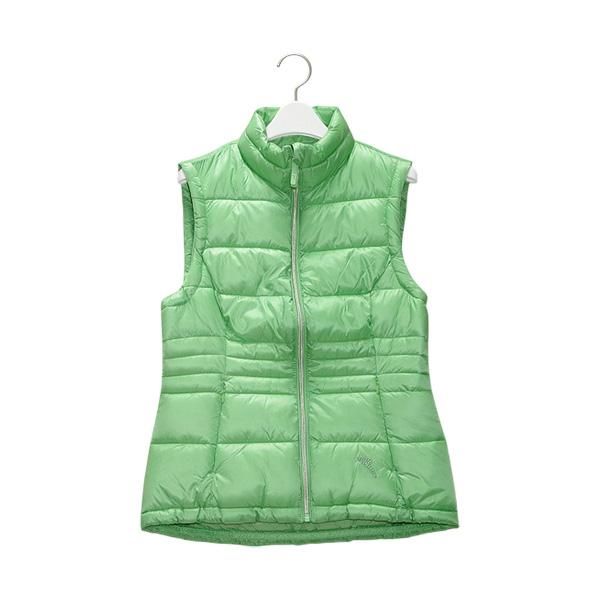 シェルボ CHERVO レディース 秋冬 断熱性 保温性 通気性 撥水 無地キルティングフルジップベスト 032-47072-ch