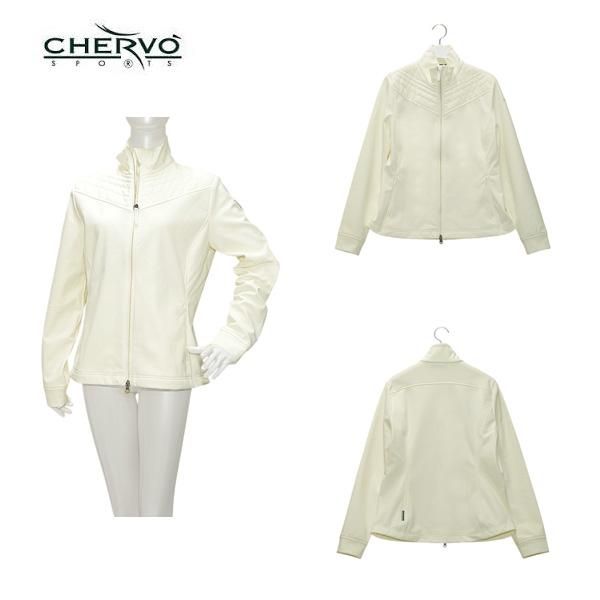 シェルボ CHERVO レディース 秋冬 断熱性 保温性 防風性 撥水 4 WAYストレッチ ブルゾン サイズ44 032 57910 ch b 44 a
