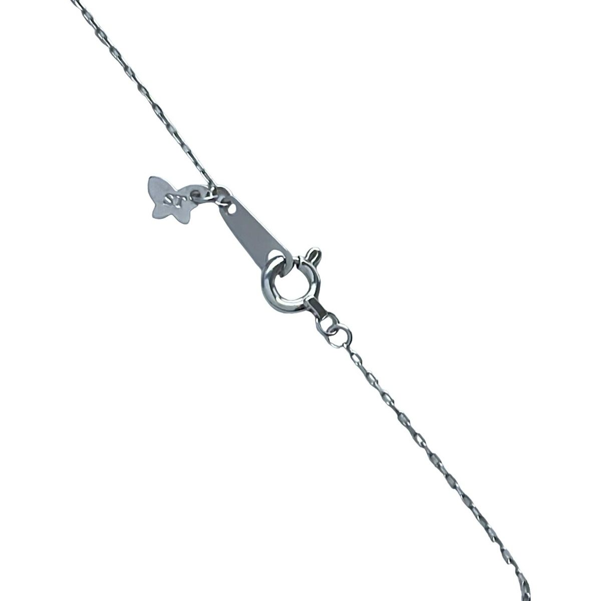  Samantha Tiara サマンサ ティアラ ネックレス K 10 WG クリア ネックレス アクセサリー