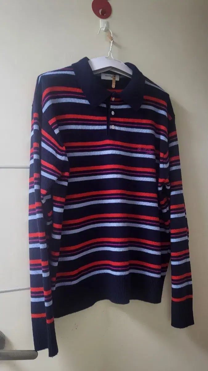 MOONSUNCOTTON ストライプ 長袖 Tシャツ L