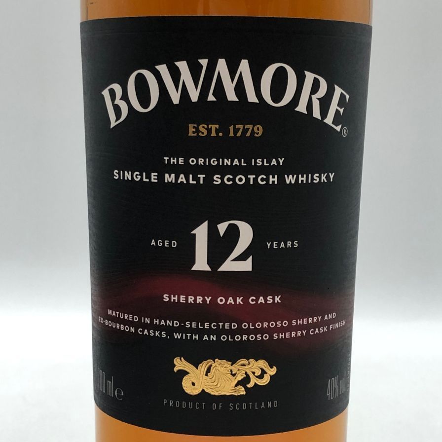 ボウモア シェリー 12年 700ml 40% 未開栓 - メルカリ