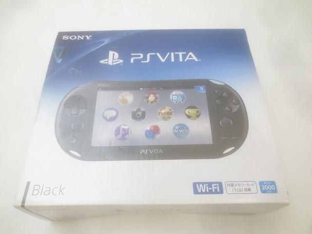 ゲーム PS Vita 本体 PCH-2000 ブラック き