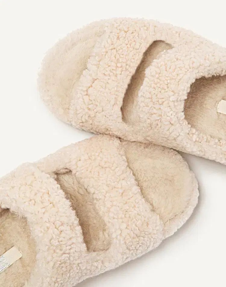  フィットフロップ レディース ウール スライド スリッパ アイボリー 245 サンダル サンダル ミュール