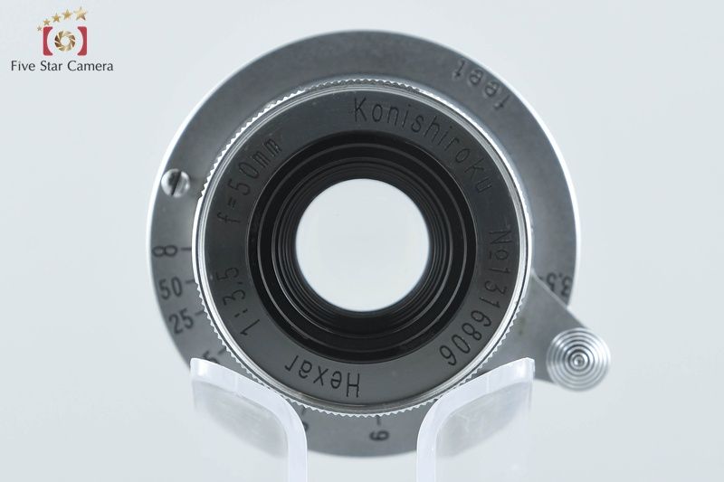 Konica コニカ 【中古】Konica コニカ Konishiroku HEXAR 50mm f/3.5