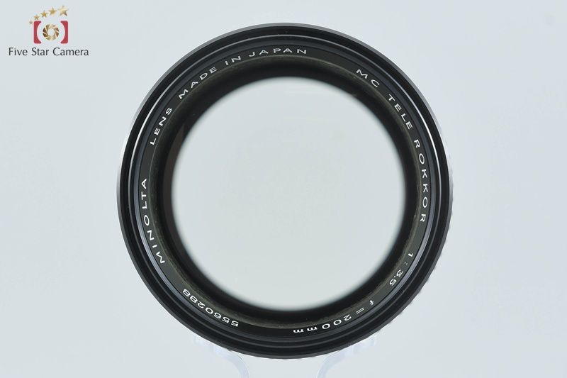 MINOLTA ミノルタ 【中古】MINOLTA ミノルタ MC TELE ROKKOR 200mm f