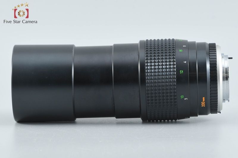 MINOLTA ミノルタ 【中古】MINOLTA ミノルタ MC TELE ROKKOR 200mm f