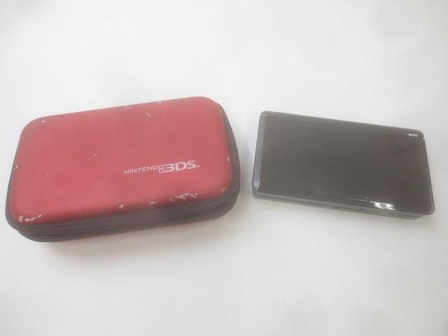 品 ゲーム ニンテンドー3 DS 本体 CTR 001 コスモブラック 動作品 ケース付き