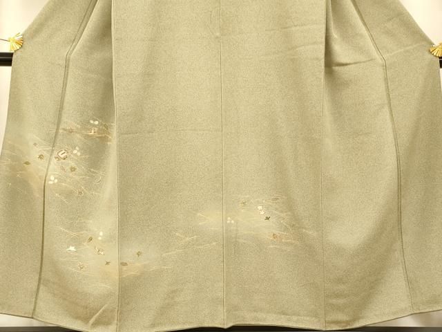 平和屋着物□訪問着 宝尽くし文様 暈し染め 金彩 正絹 逸品 AABE1058fw