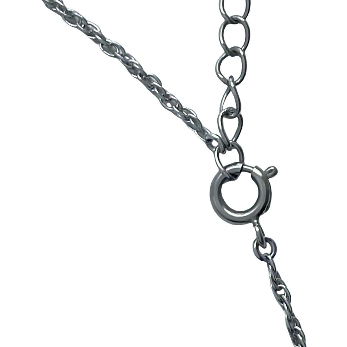 フォクシー FOXEY ネックレス 美品 FOXEY(フォクシー) ネックレス美品 - シルバー×クリア リボン - メルカリ