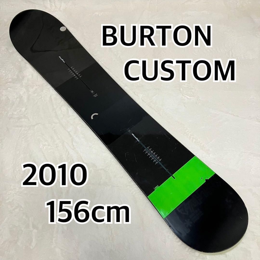 BURTON　CUSTOM 156cm BURTON CUSTOM 156cm 2010 V-ROCKER Vロッカー - メルカリ