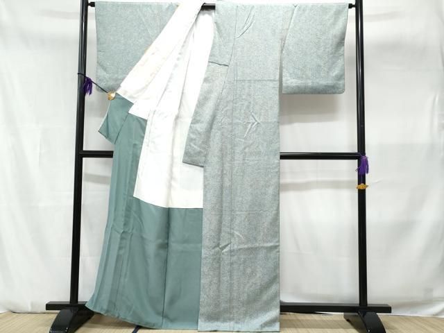 平和屋着物□上質な小紋 霞文 暈し染め 正絹 逸品 CABA7907fb - メルカリ