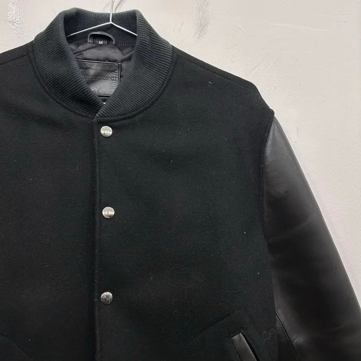 ミユキ族 ウール カウハイド ブルゾン ジャケット