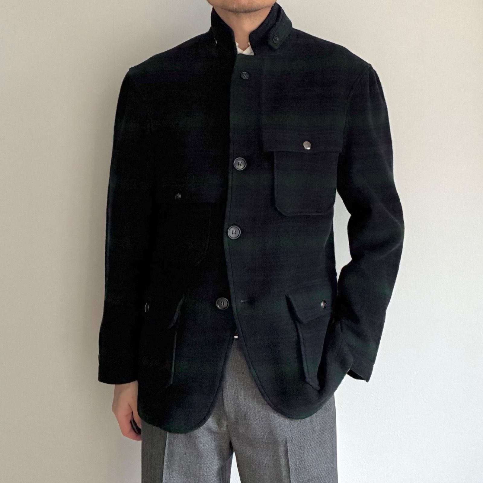 WOOLRICH × BEAMS BIG GAME HUNTING JACKET WOOLRICH / BEAMS PLUS 別注 BIG GAME HUNTING JACKET - メルカリ