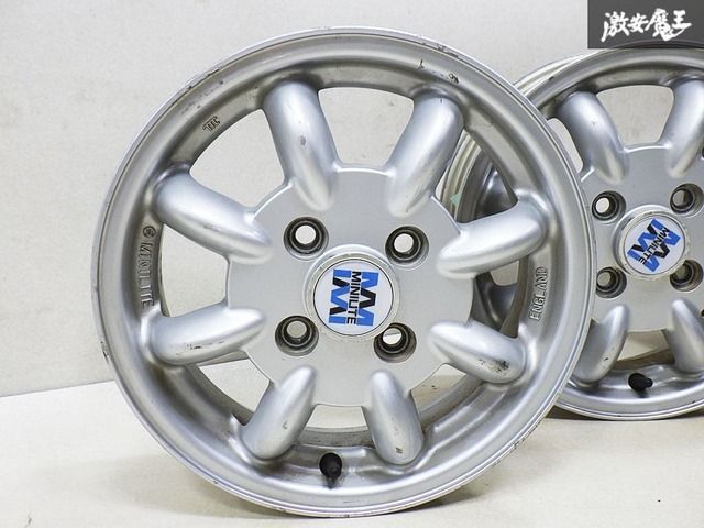A-35 スバル純正ホイール MINILITE ミニライト 13インチ4J 4H/100 