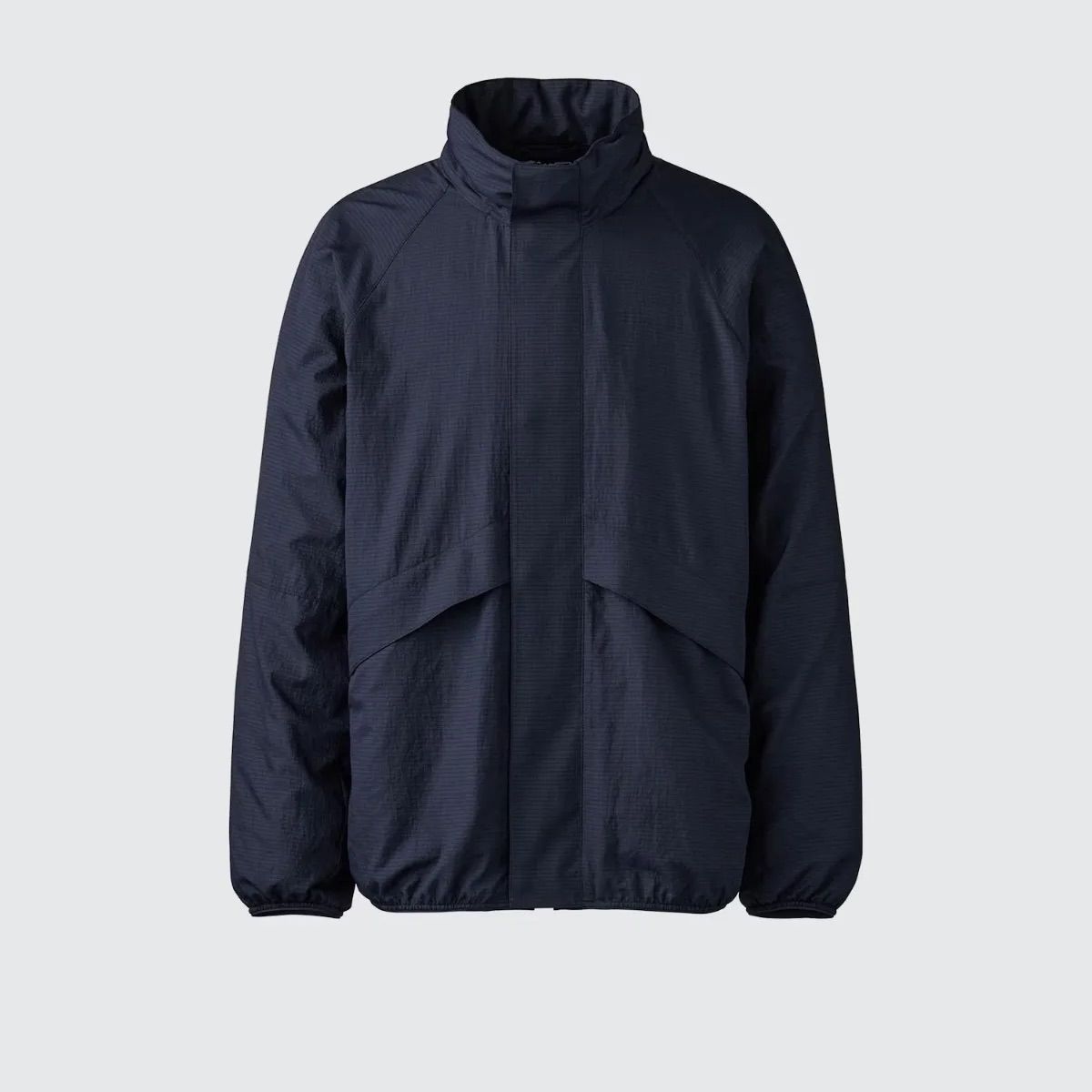 UNIQLOC ライトウェイトスタンドブルゾン ネイビー L - メルカリ