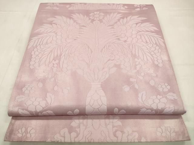 平和屋着物◎六通柄袋帯 更紗飾花文 引箔 正絹 逸品 CABA3703qe - メルカリ