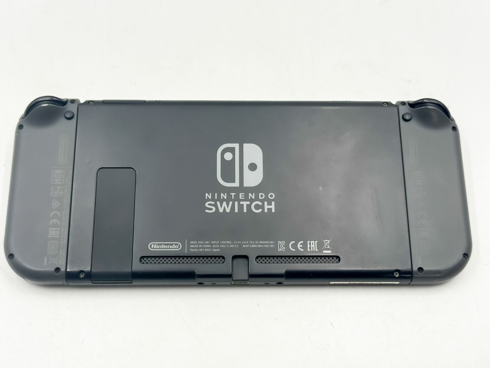 Nintendo Switch 本体 グレー 中古 動作確認済み 付属品あり - メルカリ