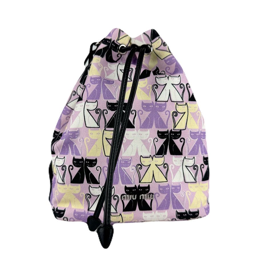 ミュウミュウ MIUMIU 巾着ポーチ ポーチ