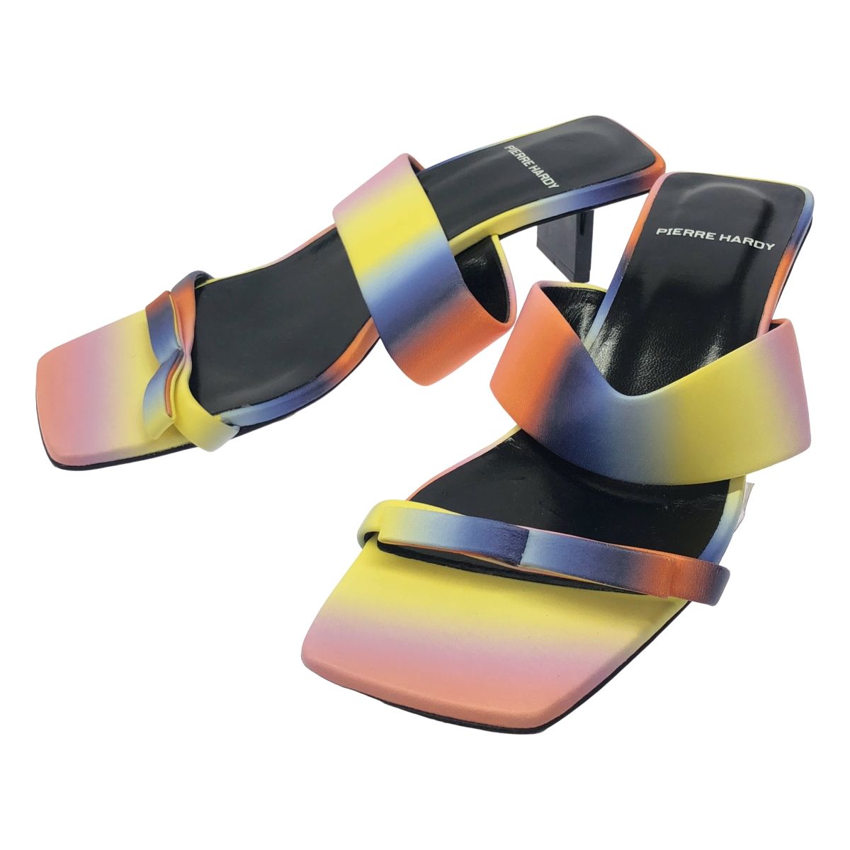 PIERRE HARDY ピエールアルディー マルチ サンダル ミックス 38