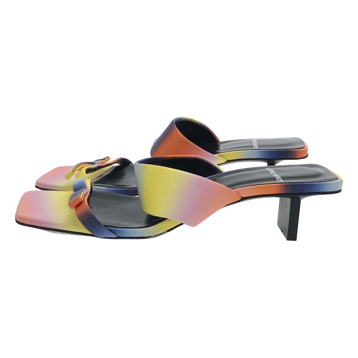 PIERRE HARDY ピエールアルディー マルチ サンダル ミックス 38