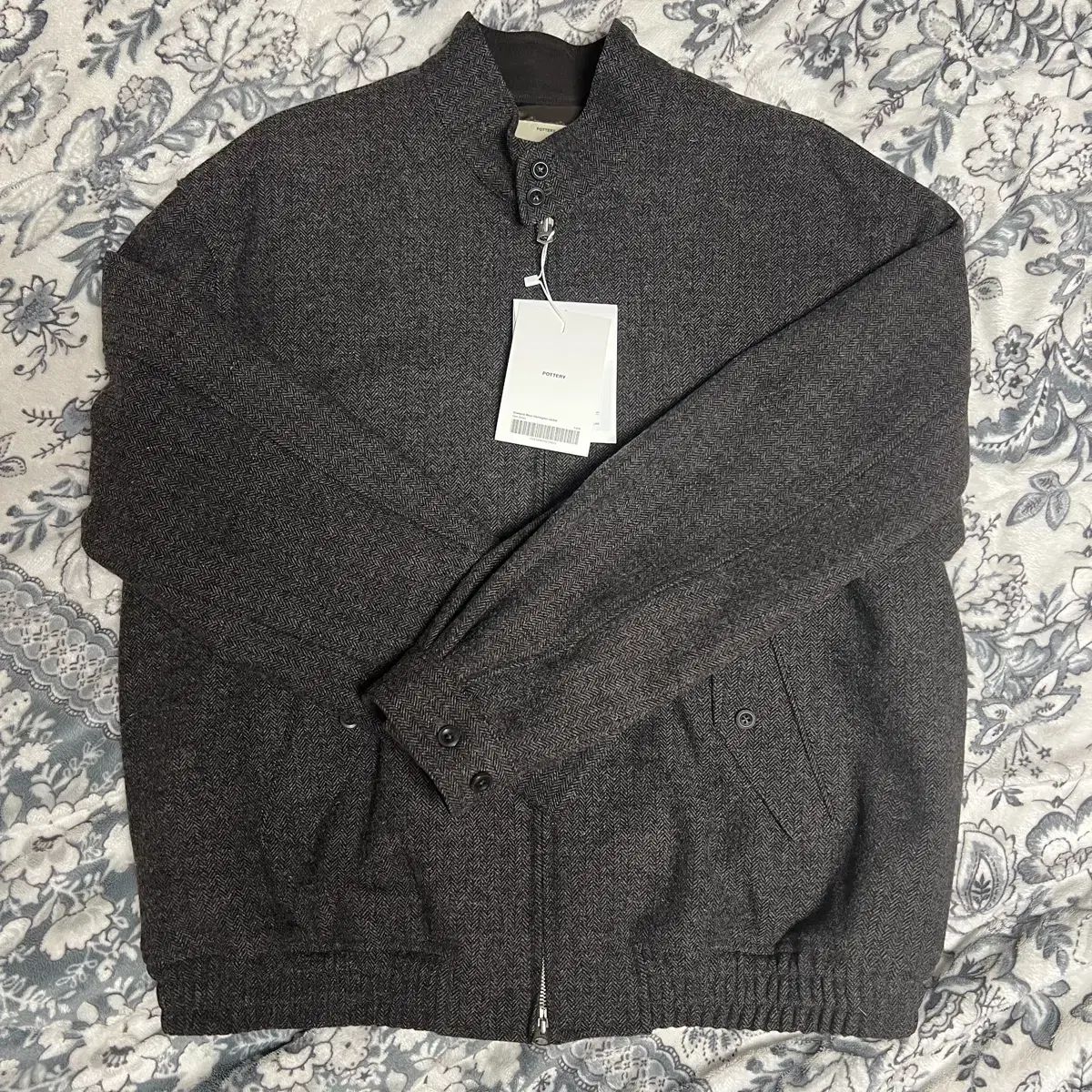 POTTERY シャトル ハリントンジャケット DARK BROWN 3