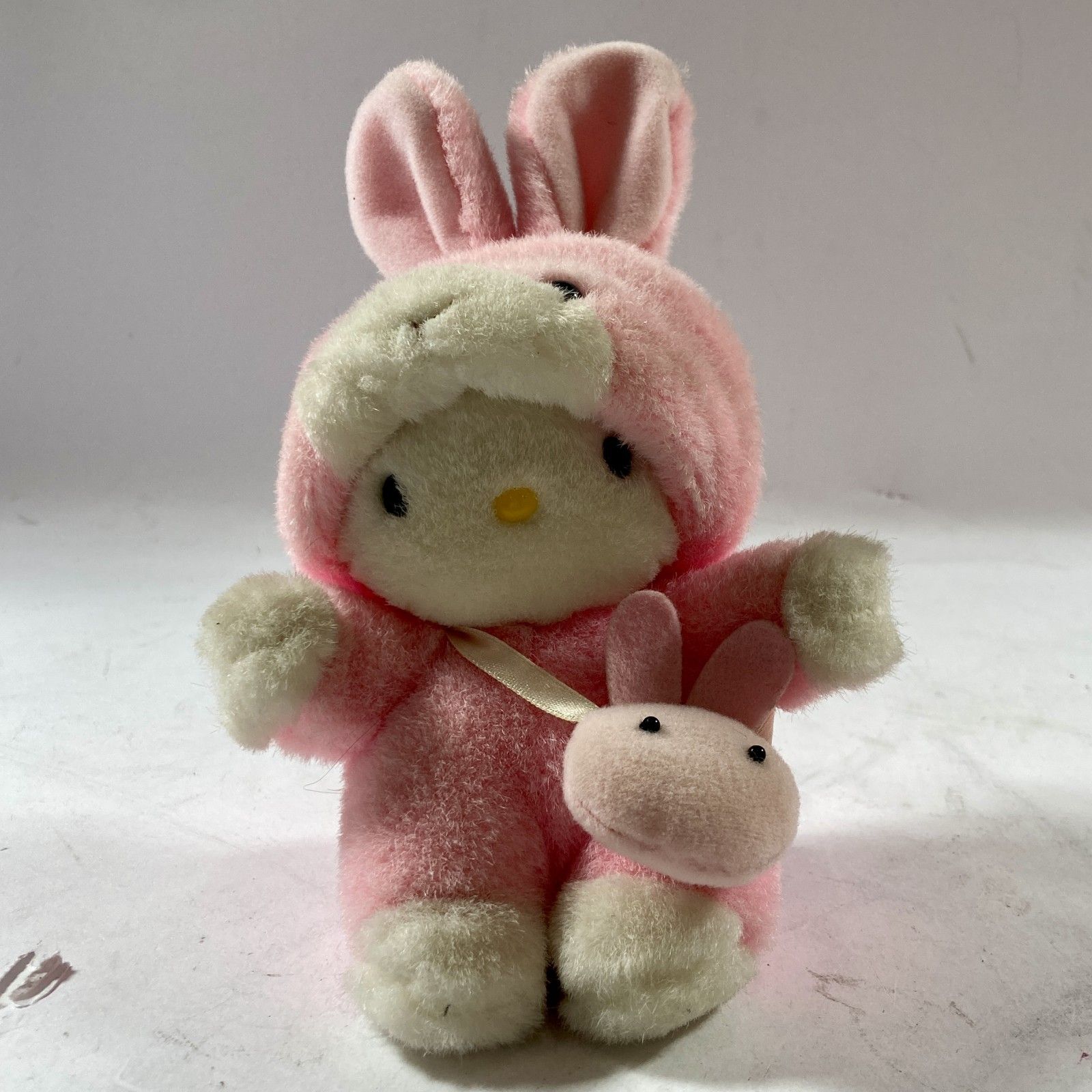 ☆ 希少 レア ハローキティ うさぎ着ぐるみ ぬいぐるみ サンリオ 平成