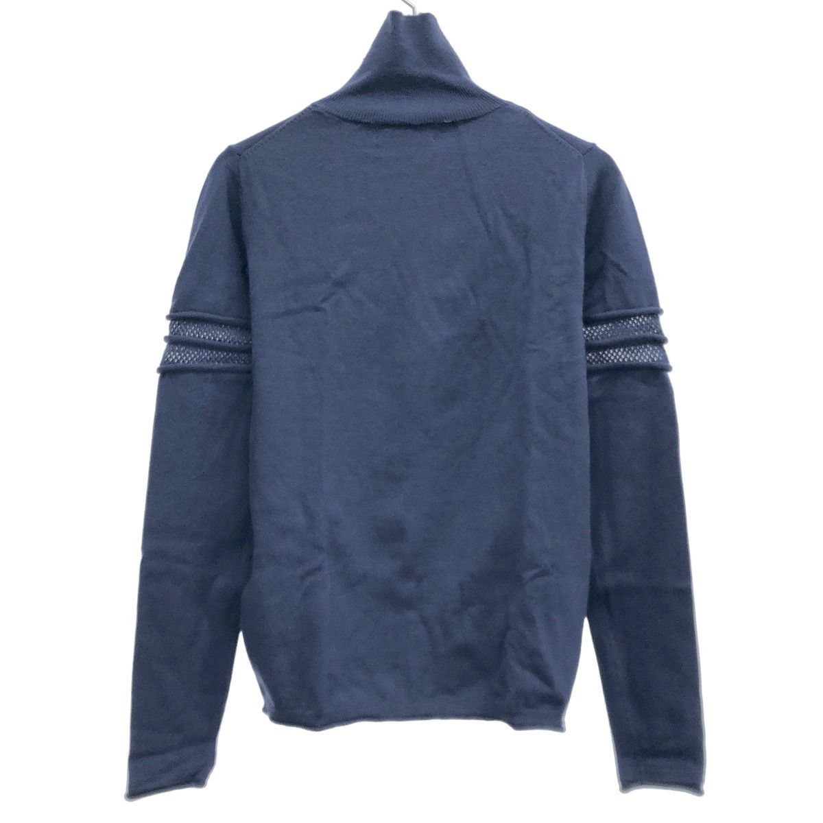 RIM.ARK リムアーク 24 AW Turtleneck tight knit tops タートルネックタイトニットトップス -1041 ブルー F