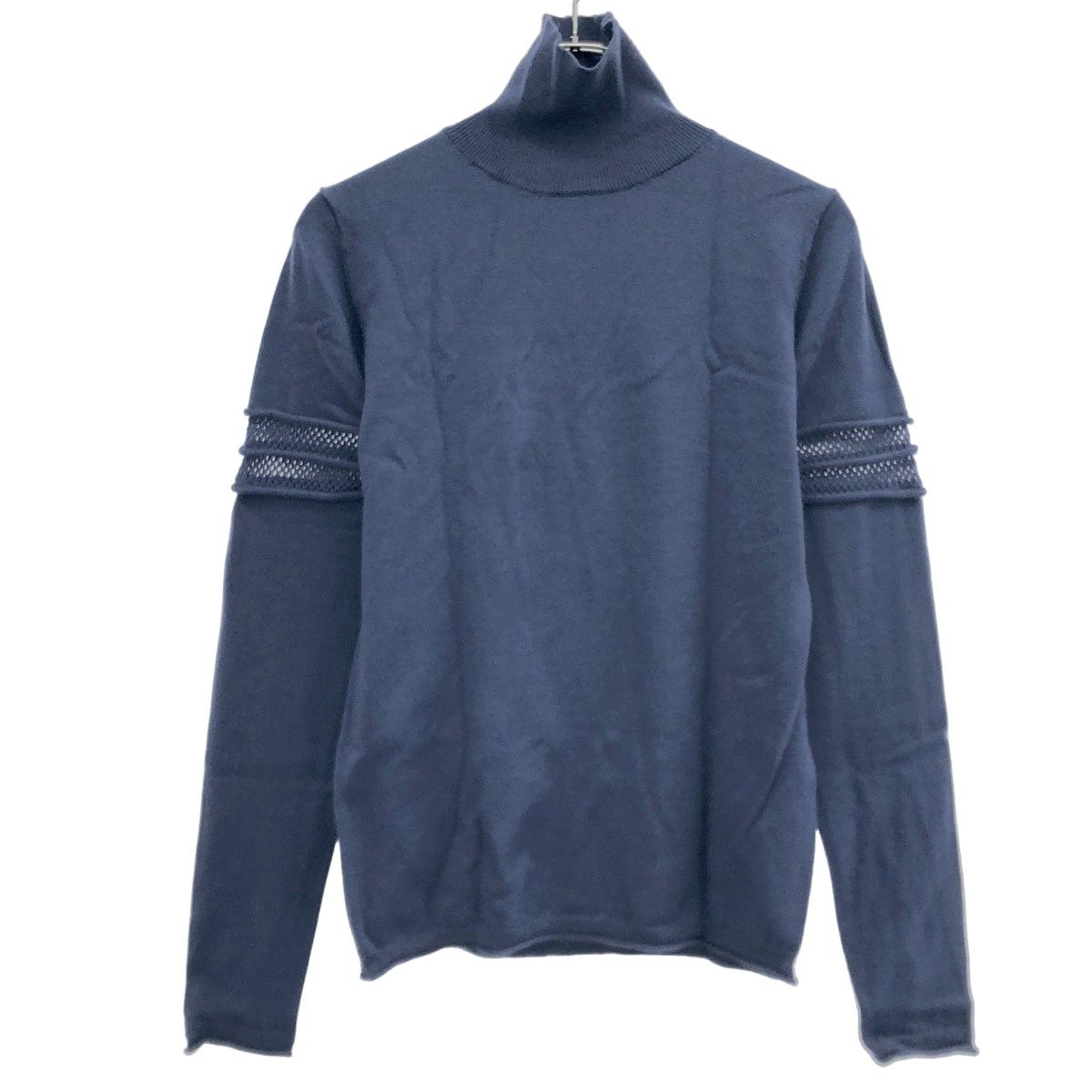 RIM ARK リムアーク 24 AW Turtleneck tight knit tops タートルネックタイトニットトップス 1041 ブルー F