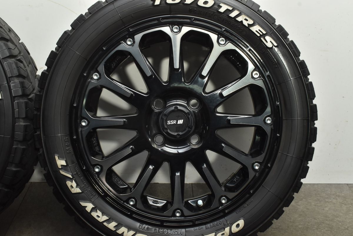  SSR ディバイド FT 15 in 5 J 45 PCD 100 オープンカントリーR T 165 60 R デリカD 2 デリカミニ ハスラー Kei キャストアクティバ 15インチ タイヤ ホイールセット