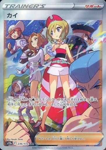 カイ SAR [VSTARユニバース] S12a 236/172 傷有り ポケモンカード