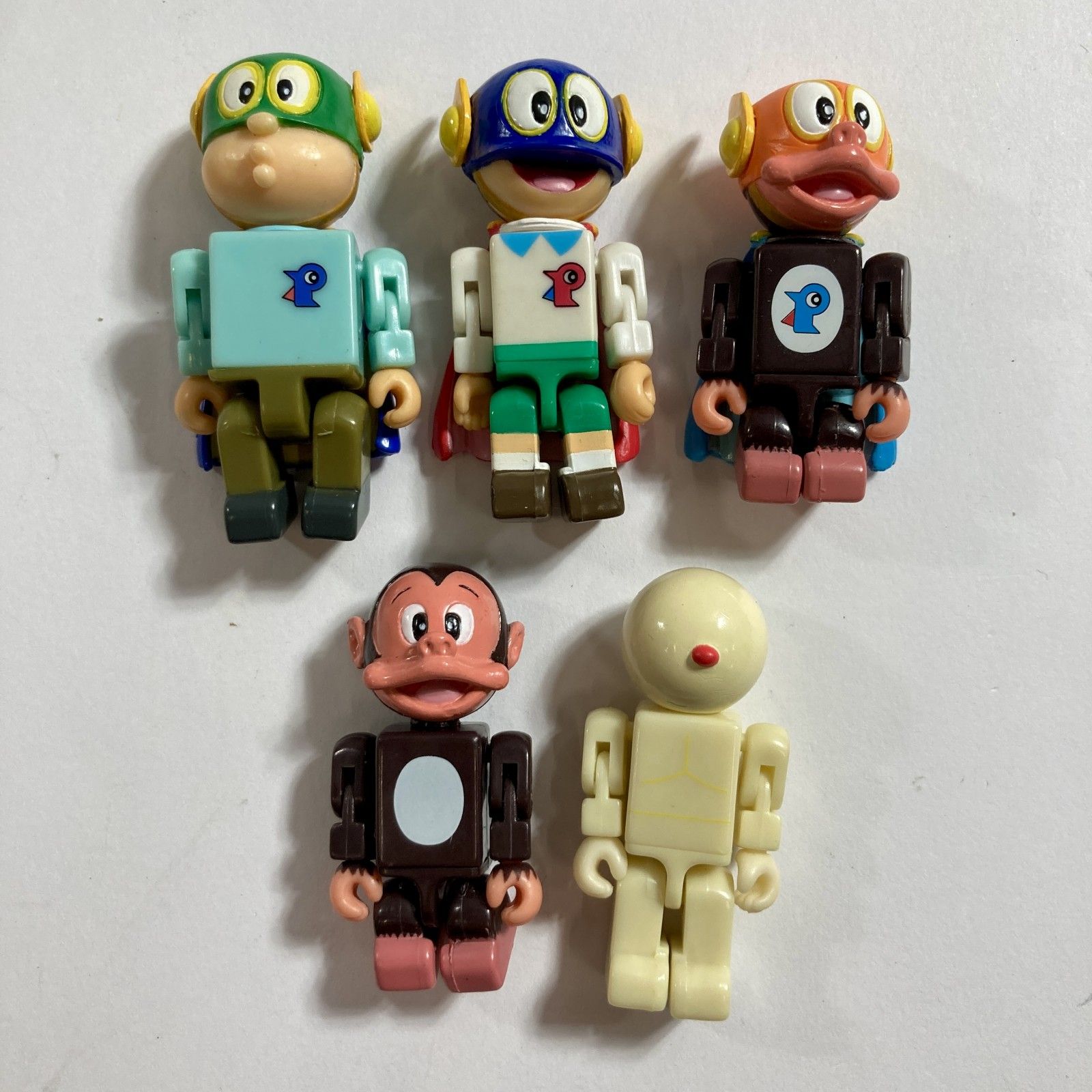 ☆ 希少 パーマン フィギュア ソフビ 5点 まとめ商品 タイ二ビッツ