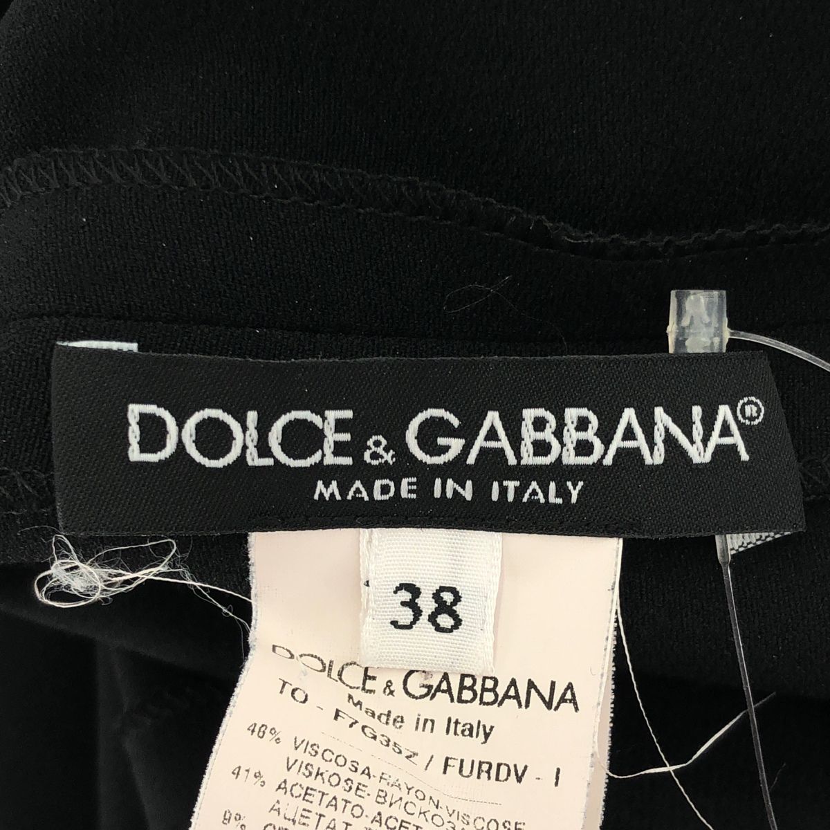 DOLCE&GABBANA ドルチェ＆ガッバーナ ラインストーンビジュープル