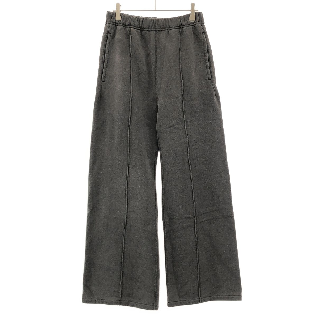 JOHN MASON SMITH ジョン メイソン スミス PIGMENT DYE COTTON FLEECE PANTS スウェットイージーパンツ グレー XS