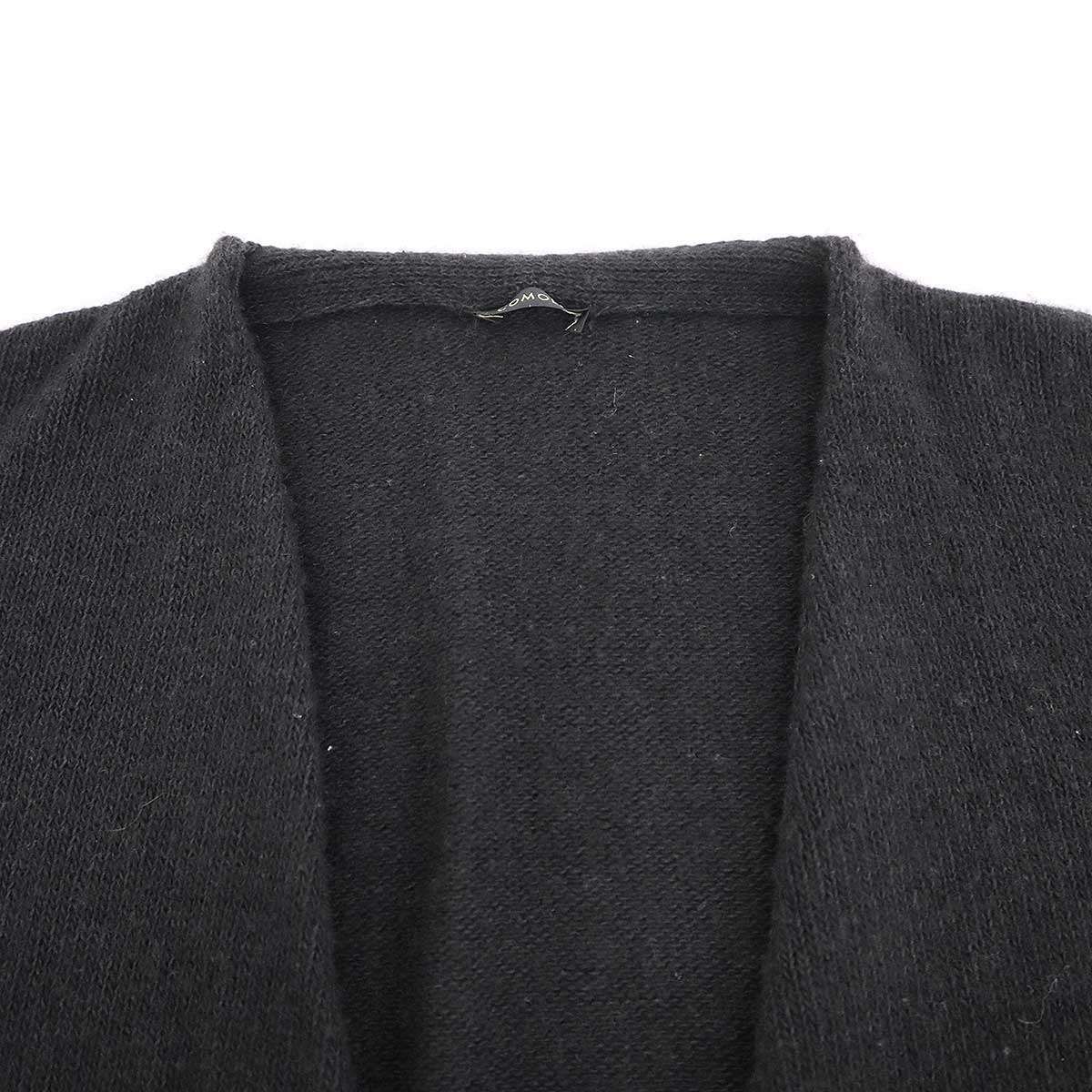 COMOLI コモリ 24AW カシミヤ製品染 カーディガン A03-06001 ブラック