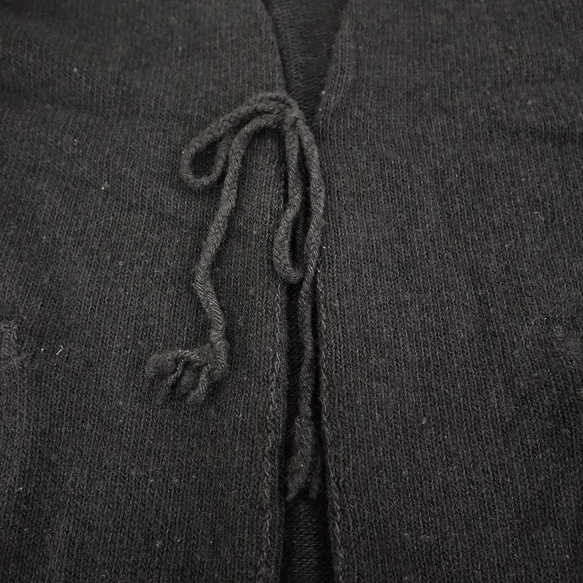 COMOLI コモリ 24AW カシミヤ製品染 カーディガン A03-06001 ブラック