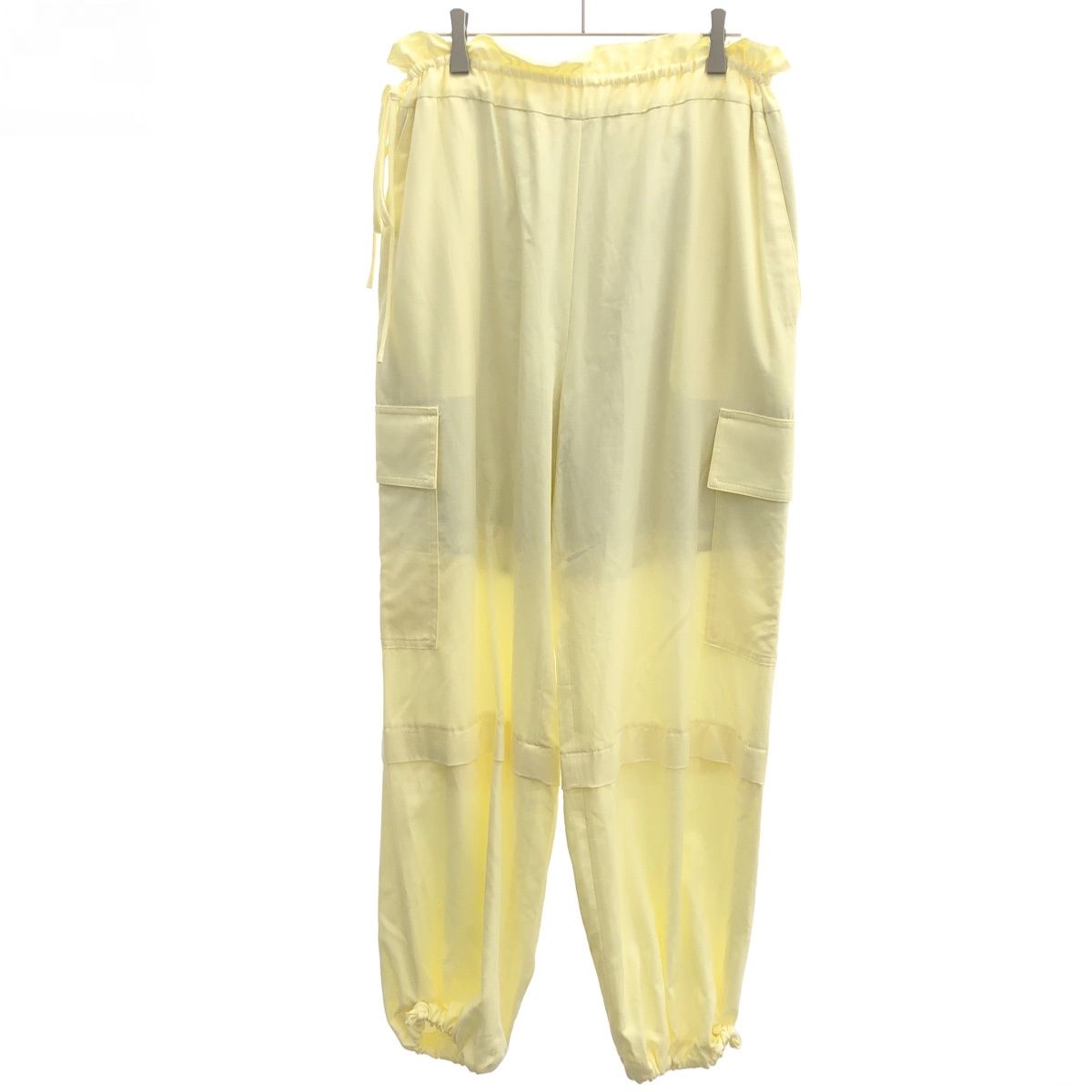 SAYAKA DAVIS サヤカ デイヴィス Pull on Cargo Pants カーゴパンツ QPT 3-TCE イエロー S