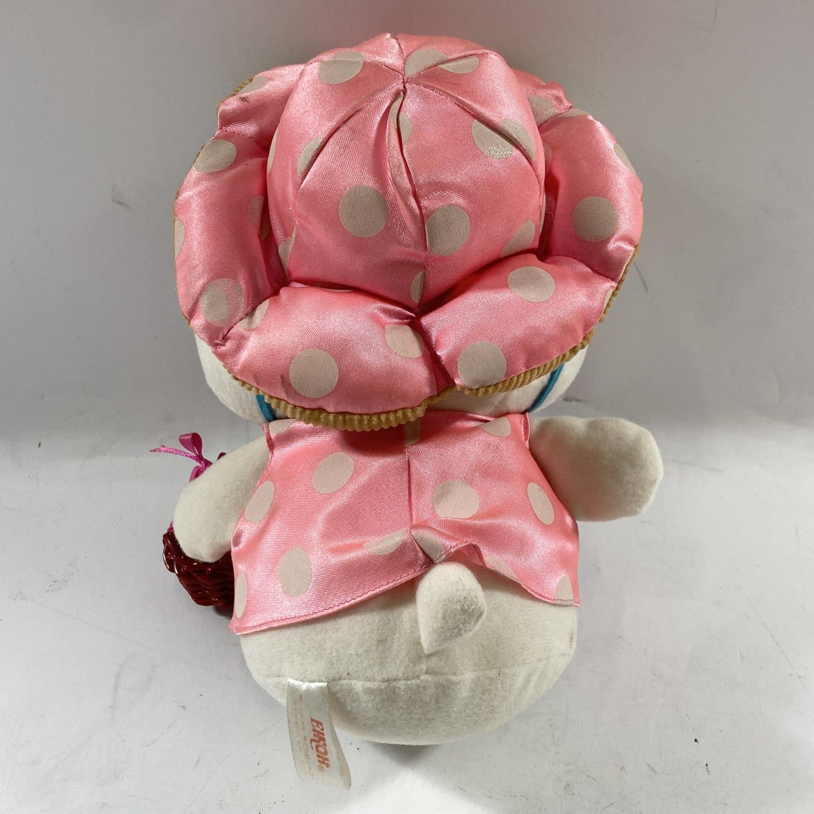 ☆ 希少 レア ハローキティ ぬいぐるみ どんぐり 帽子 水玉 マスコット