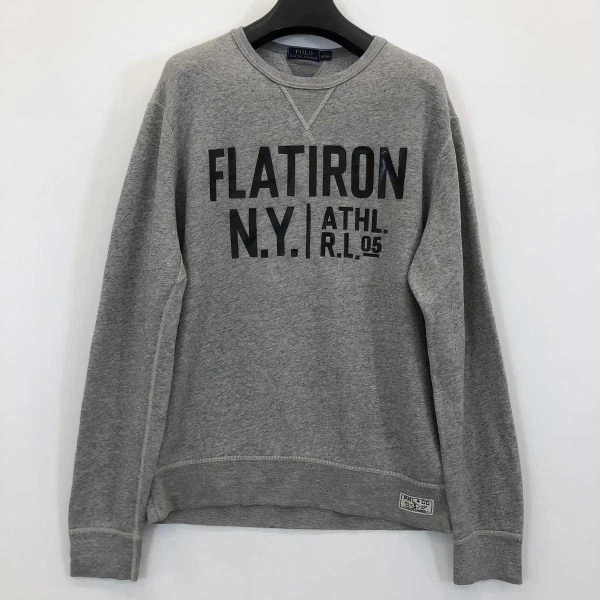 ポロラルフローレン フラットアイアン NY 上位LINE スウェット L