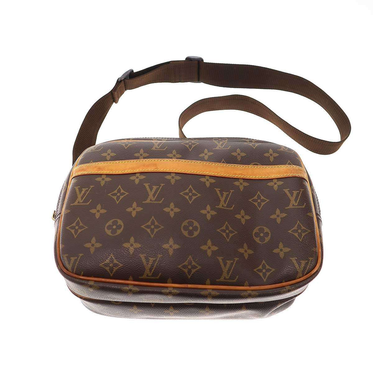 LOUIS VUITTON ルイヴィトン 2005 Monogram Reporter PM モノグラム 