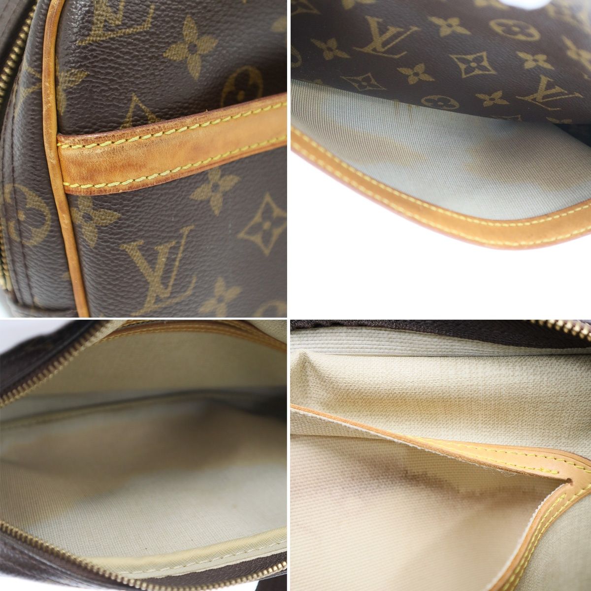 LOUIS VUITTON ルイヴィトン 2005 Monogram Reporter PM モノグラム
