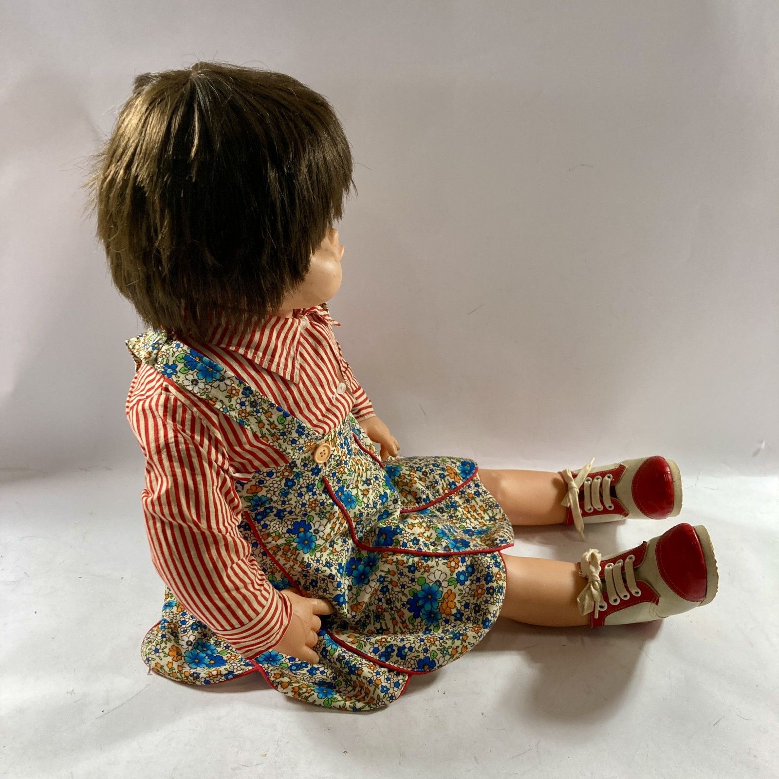  ドールガール お人形 等身大 幼児 昭和 レトロ 2.06 kg 人形 ぬいぐるみ 人形 置物