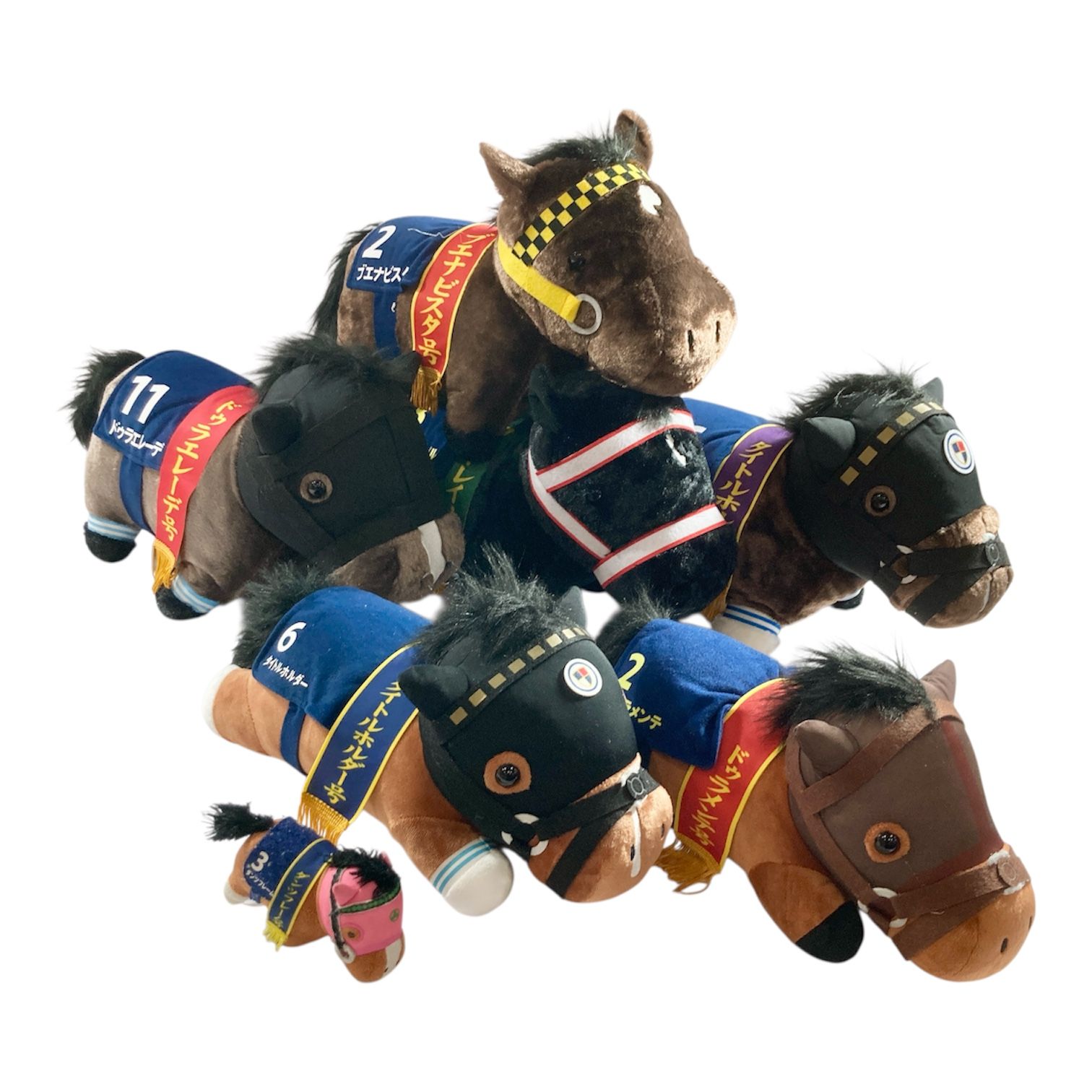 ☆ サラブレットコレクション ふわふわBIG ぬいぐるみ 7点 まとめ商品